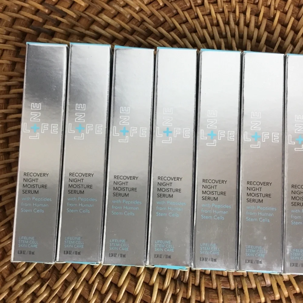 Life Line Recovery Night Moisturizer Serum Lot Of 10 New Retail $500
